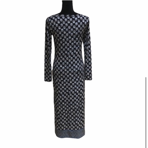 Micheal Michael Kors pullover long sleeve casual stretch midi dress extra small - Picture 3 of 8